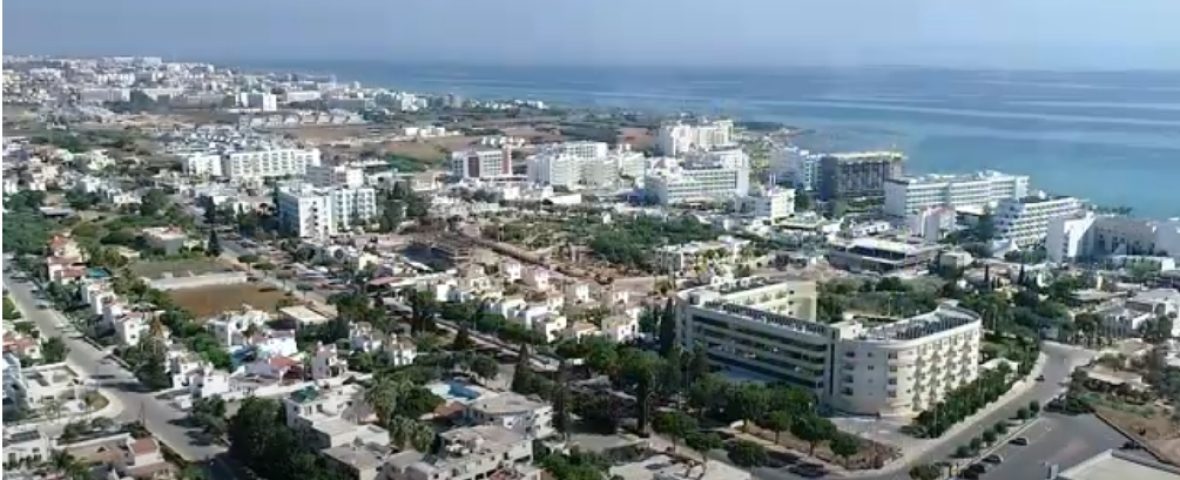 Protaras aerial View